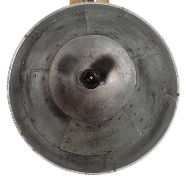 Deckenleuchte Ciurescu, Silber, 105x30x65-108cm (25 W Vintage E27)