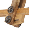 Weiße Deckenleuchte Ciurescu 105x30x65-108cm (25 W, E27)