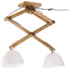Weiße Deckenleuchte Mali 29x18x85cm (25 W, E27)