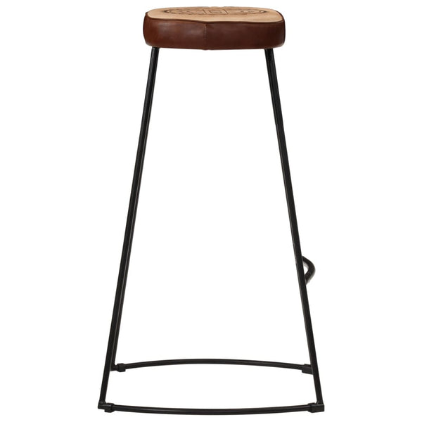 Tummanruskea baarijakkarat Zeldesan 44x37,5x78cm (2 kpl)