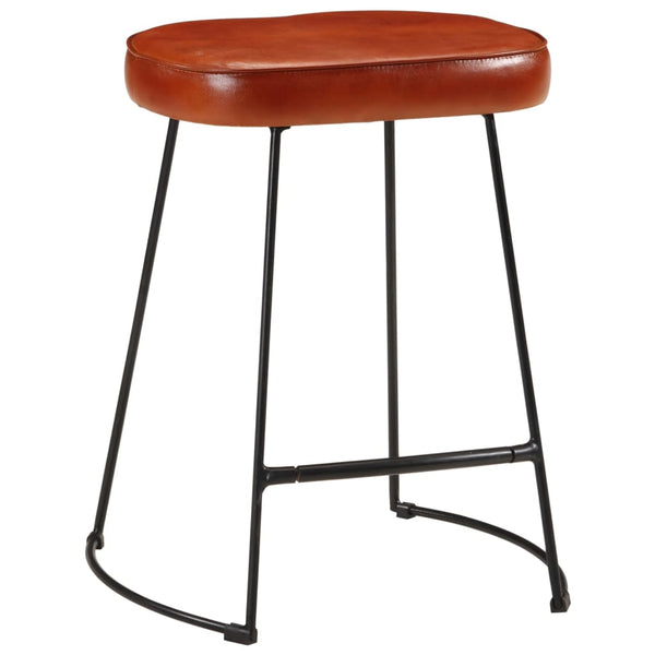 Barhocker Zeldesan dunkelbraun 40x29,5x53cm (2 Stück)