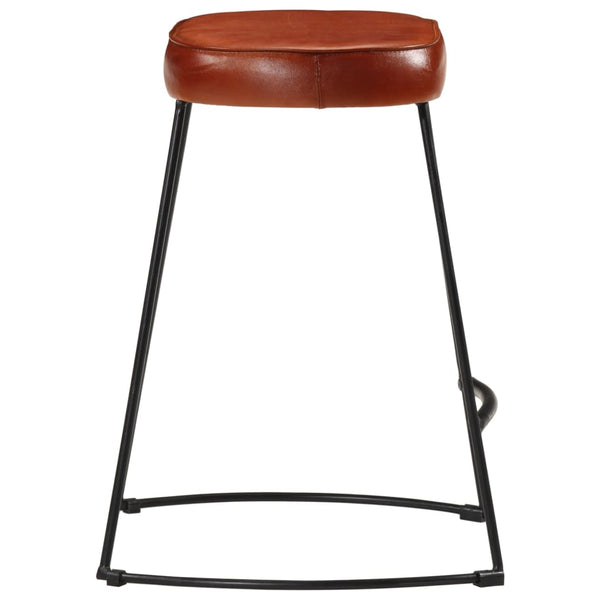 Barhocker Zeldesan dunkelbraun 40x29,5x53cm (2 Stück)