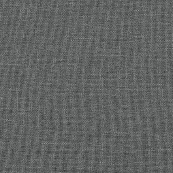 Tummanharmaa ruokapenkki Whelmina 248x32x45cm (teräs ja kangas)