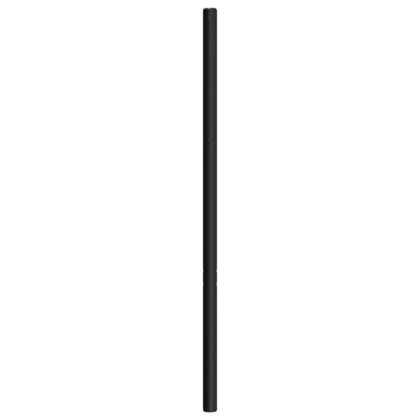 Schwarzes Metallkopfteil Picrie 75cm