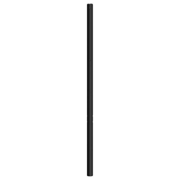 Schwarzes Kopfteil aus Metall Picrie 200cm