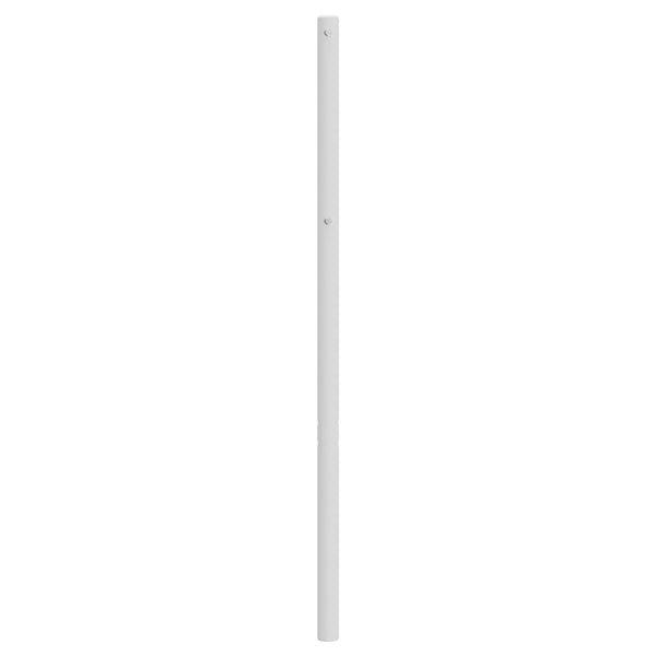 Kopfteil Picrie 75cm, Metall, weiß