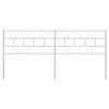 Weißes Metallbettgestell Picrie 180cm
