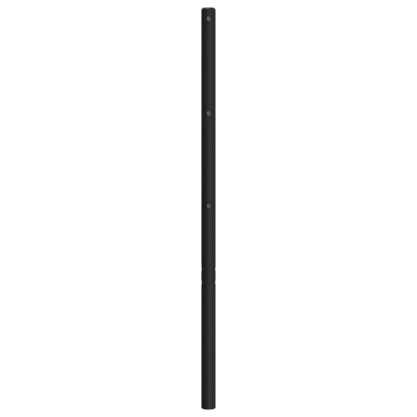 Schwarzes Metallkopfteil Emilina 200cm