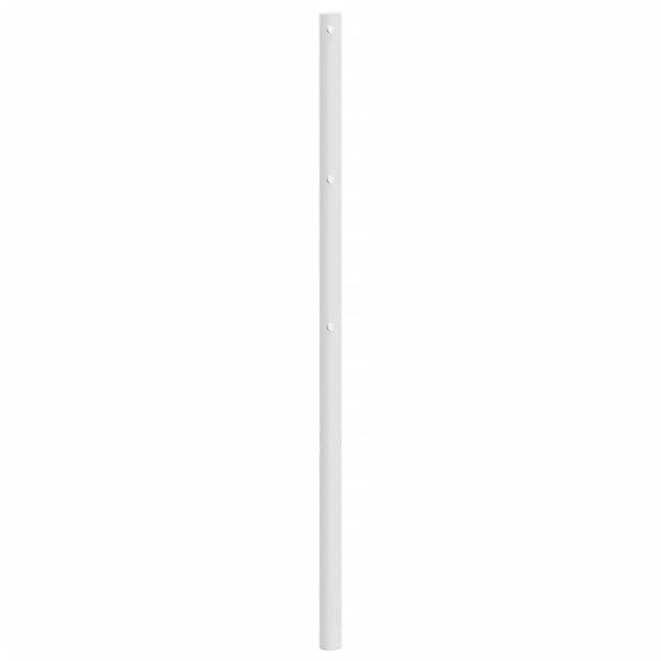 Valkoinen metallinen sängynpääty Emilina 75cm