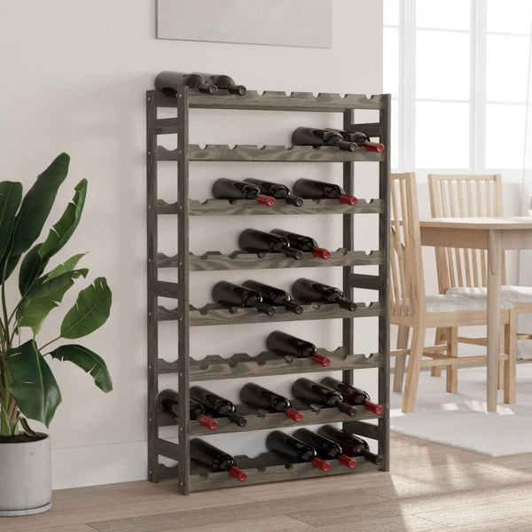 Graues Weinregal Tpnca für 56 Flaschen (Kiefer)