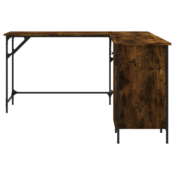Räuchereiche Schreibtisch Armi 141x141x75cm (Holz)