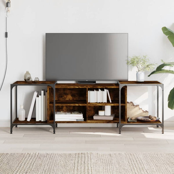 Rauch Eiche TV-Möbel Randi 153x37x50cm (Holz)