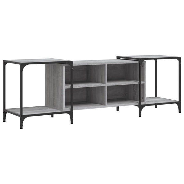 Graues TV-Möbel Randi 153x37x50cm (Holz)