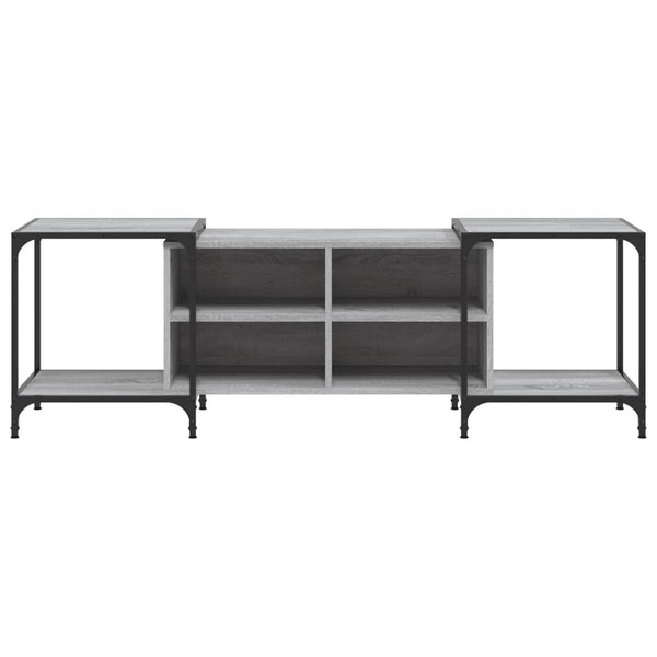 Graues TV-Möbel Randi 153x37x50cm (Holz)
