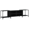 Schwarzes TV-Möbel Randi 203x37x50cm (Holz)