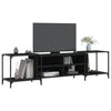 Schwarzes TV-Möbel Randi 203x37x50cm (Holz)