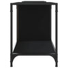 Schwarzes TV-Möbel Randi 203x37x50cm (Holz)