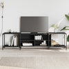 Schwarzes TV-Möbel Randi 203x37x50cm (Holz)