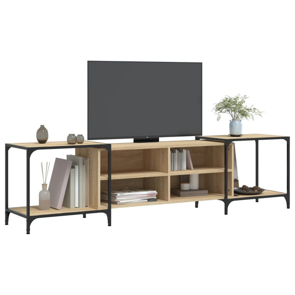Sonoma Eiche TV-Möbel Randi 203x37x50cm (Holz)