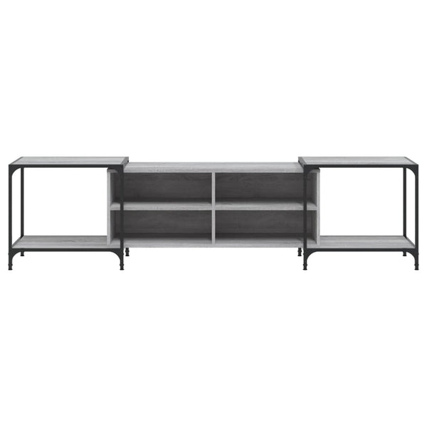 Graues TV-Möbel Randi 203x37x50cm (Holz)
