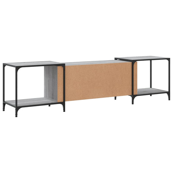 Graues TV-Möbel Randi 203x37x50cm (Holz)