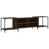 TV-Möbel Randi Eiche braun 203x37x50cm (Holz)