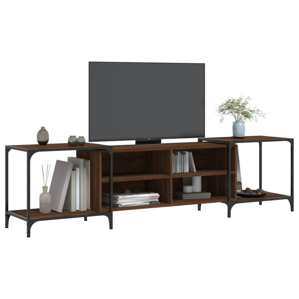 TV-Möbel Randi Eiche braun 203x37x50cm (Holz)