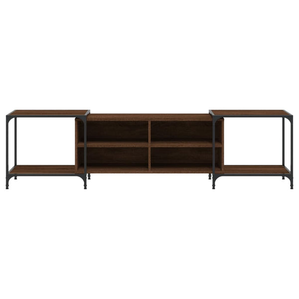 TV-Möbel Randi Eiche braun 203x37x50cm (Holz)