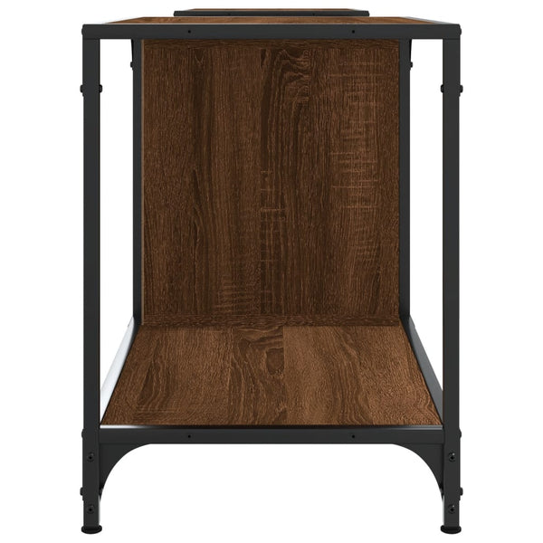 TV-Möbel Randi Eiche braun 203x37x50cm (Holz)