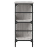 Harmaa senkki Niczki 102x32x73,5cm (puinen)