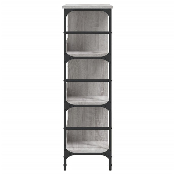 Harmaa senkki Niczki 102x32x103,5cm (puinen)