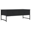 Couchtisch Kirby 101x49x39,5cm, schwarz (Holz)