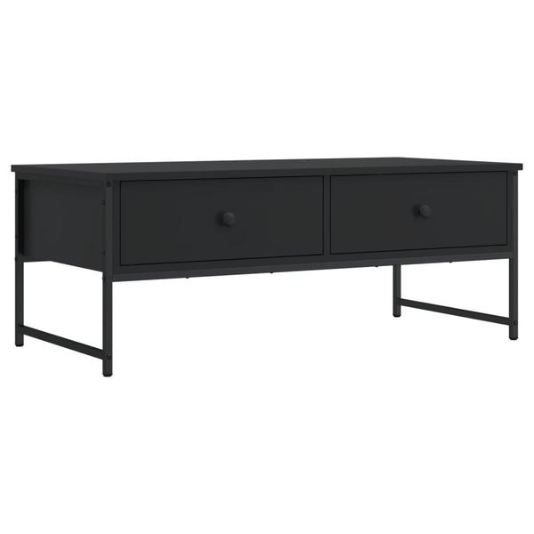 Couchtisch Kirby 101x49x39,5cm, schwarz (Holz)
