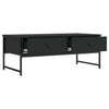 Couchtisch Kirby 101x49x39,5cm, schwarz (Holz)