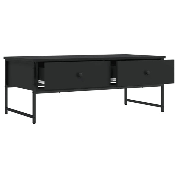 Couchtisch Kirby 101x49x39,5cm, schwarz (Holz)