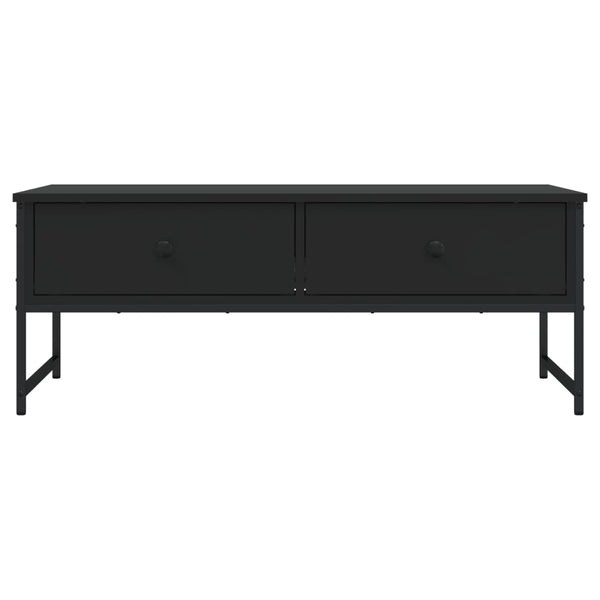 Couchtisch Kirby 101x49x39,5cm, schwarz (Holz)