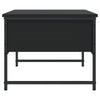 Couchtisch Kirby 101x49x39,5cm, schwarz (Holz)