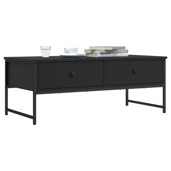 Couchtisch Kirby 101x49x39,5cm, schwarz (Holz)