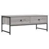 Harmaa sohvapöytä Kirby 101x49x39,5cm (puinen)