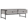 Harmaa sohvapöytä Kirby 101x49x39,5cm (puinen)