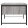 Harmaa sohvapöytä Kirby 101x49x39,5cm (puinen)