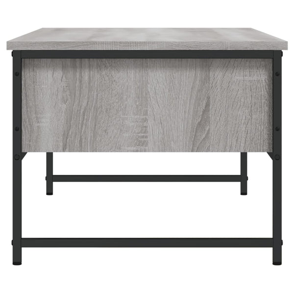 Harmaa sohvapöytä Kirby 101x49x39,5cm (puinen)