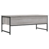 Harmaa sohvapöytä Kirby 101x49x39,5cm (puinen)