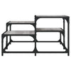 Couchtisch Amelitta grau 68x68x40cm (Holz)