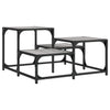 Couchtisch Amelitta grau 68x68x40cm (Holz)