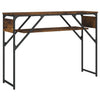 Räuchereiche Konsolentisch Erifila 105x30x75cm (Holz)