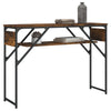 Räuchereiche Konsolentisch Erifila 105x30x75cm (Holz)
