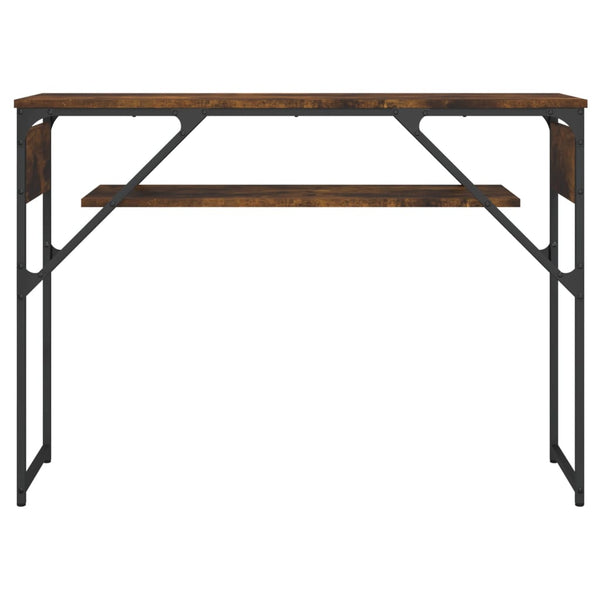 Räuchereiche Konsolentisch Erifila 105x30x75cm (Holz)
