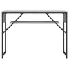 Grauer Konsolentisch Erifila 105x30x75cm (Holz)