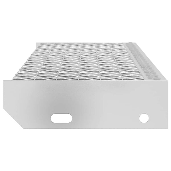Tran verzinkte Gitterroststufe 70x24x7cm (Stahl)